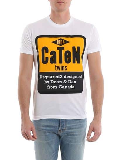 T SHIRT קצרה גבר DSQUARED2 MESINIO